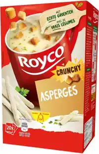 SOEP ROYCO CRUNCHY ASPERGES 20 ZAKJES