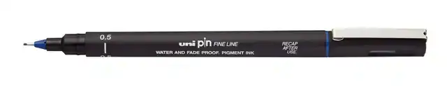 FINELINER UNI-BALL PIN 0.5MM BLAUW