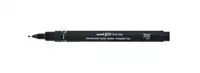 FINELINER UNI-BALL PIN 1.2MM ZWART