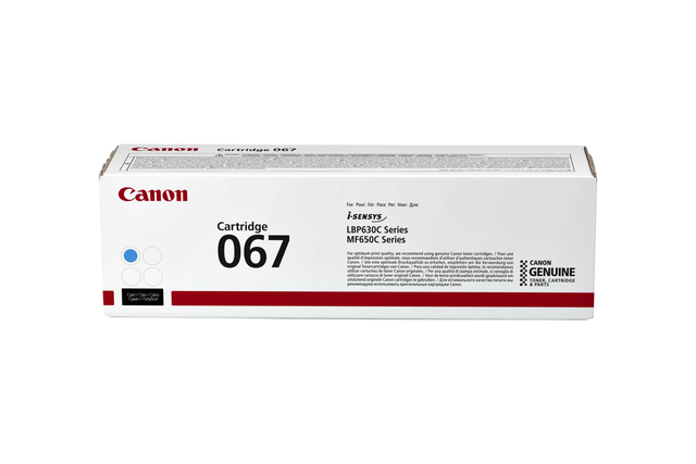 TONERCARTRIDGE CANON 067 BLAUW