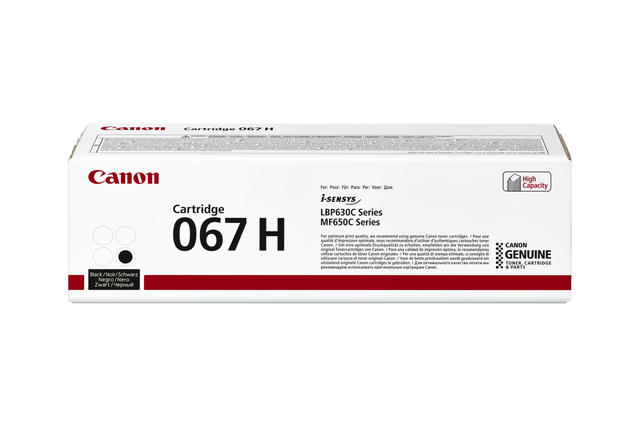 TONERCARTRIDGE CANON 067H ZWART