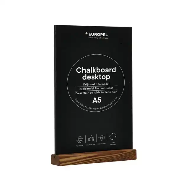 KRIJTBORD EUROPEL TAFELMODEL A5 STAAND