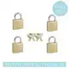 HANGSLOT MASTERLOCK 4 GELIJKSLUITEND
