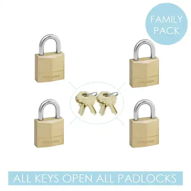 HANGSLOT MASTERLOCK 4 GELIJKSLUITEND