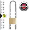 HANGSLOT MASTERLOCK VERSTELBAAR MESSING