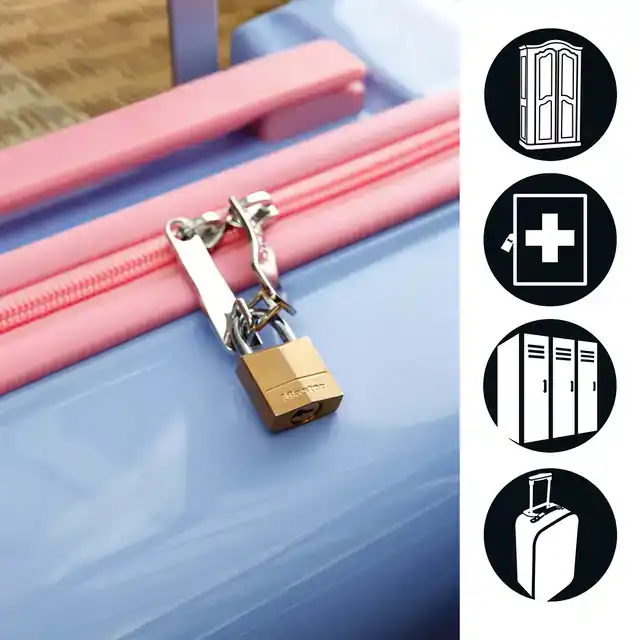 HANGSLOT MASTERLOCK 2 GELIJKSLUITEND