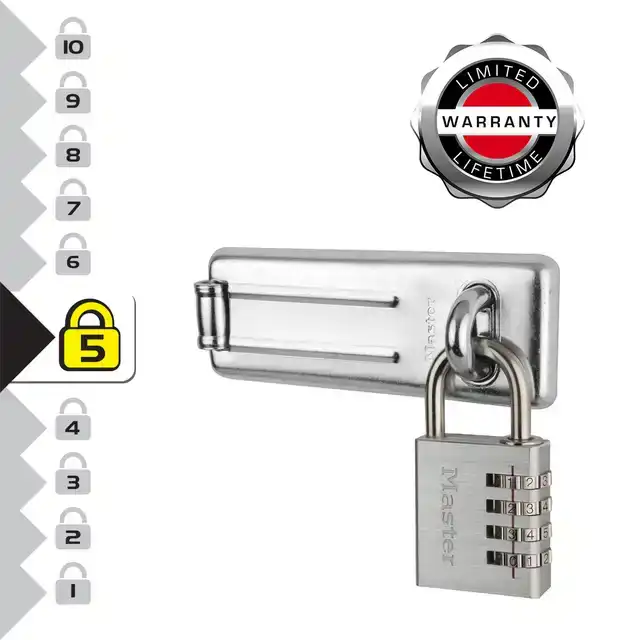 HANGSLOT MASTERLOCK OVERVAL + ALUMINIUM