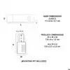 HANGSLOT MASTERLOCK OVERVAL + ALUMINIUM