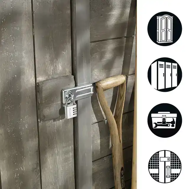 HANGSLOT MASTERLOCK OVERVAL + ALUMINIUM