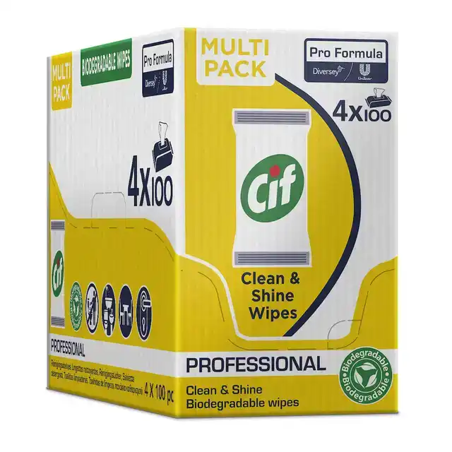 REINIGINGSDOEKJES CIF PRO FORMULA MULTI