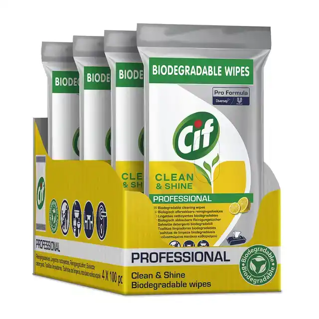 REINIGINGSDOEKJES CIF PRO FORMULA MULTI