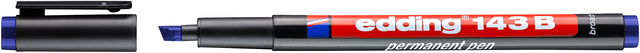 VILTSTIFT EDDING 143 SCHUIN 1-3MM BLAUW