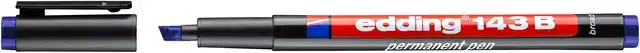 VILTSTIFT EDDING 143 SCHUIN 1-3MM BLAUW