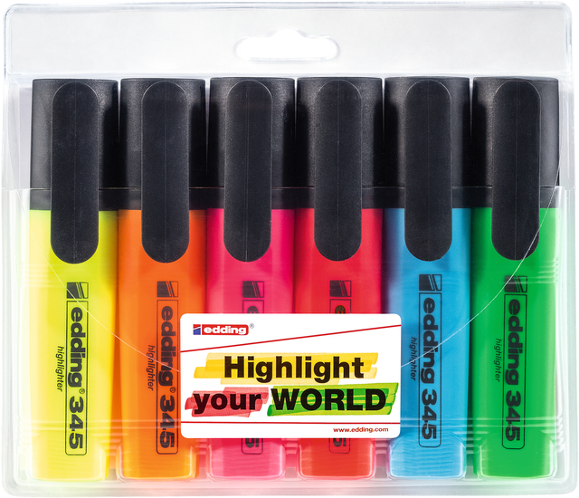 MARKEERSTIFT EDDING 345 2-5MM ASSORTI