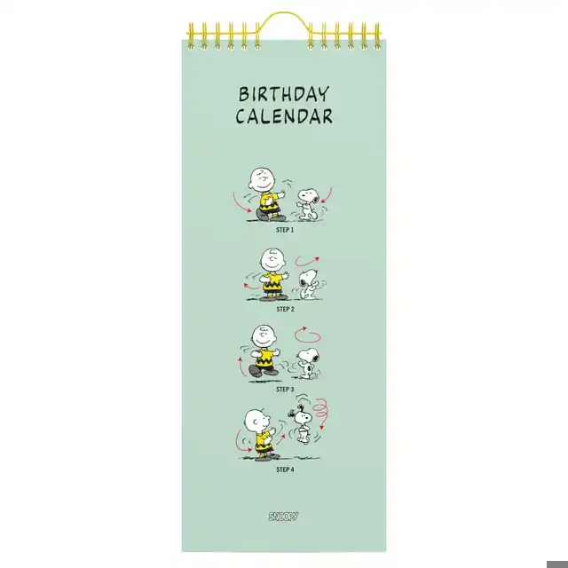 VERJAARDAGSKALENDER LANNOO PEANUTS PEANUTS