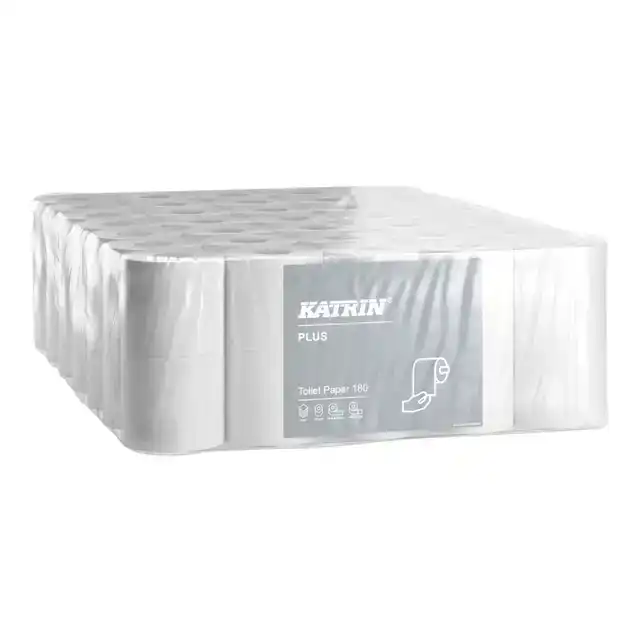 TOILETPAPIER KATRIN 4LAAGS 180 VEL WIT