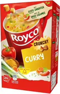 SOEP ROYCO CRUNCHY CURRY 20 ZAKJES