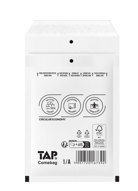 ENVELOP TAP COMEBAG LUCHTKUSSEN