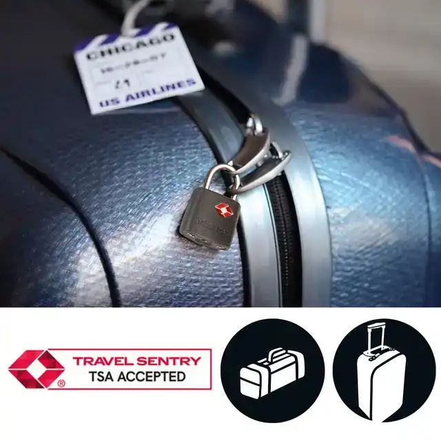 HANGSLOT MASTERLOCK 3-CIJFER TSA KABEL