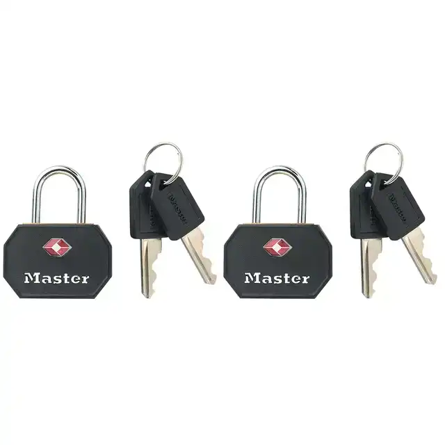 HANGSLOT MASTERLOCK 2 GELIJKSL ALU TSA