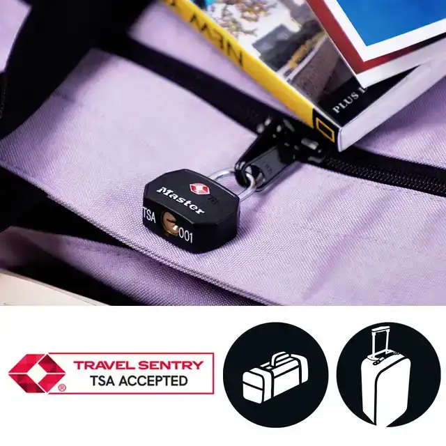 HANGSLOT MASTERLOCK 2 GELIJKSL ALU TSA