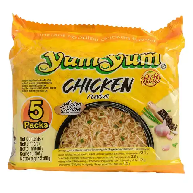 NOODLES YUM YUM KIP BAMI 5PACK 5X60GR