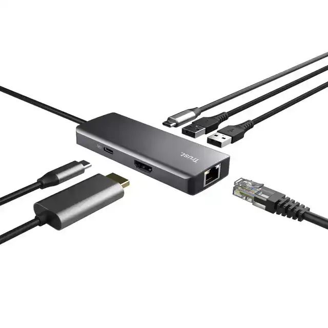 ADAPTER TRUST DALYX 6-IN-1 USB-C
