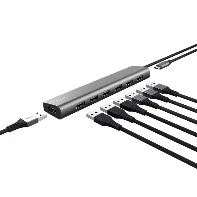 HUB TRUST HALYX 7 PORT USB 3.2
