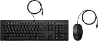 TOETSENBORD + MUIS HP 225 ZWART
