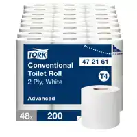 TOILETPAPIER TORK T4 ADVANCED 2LAAGS