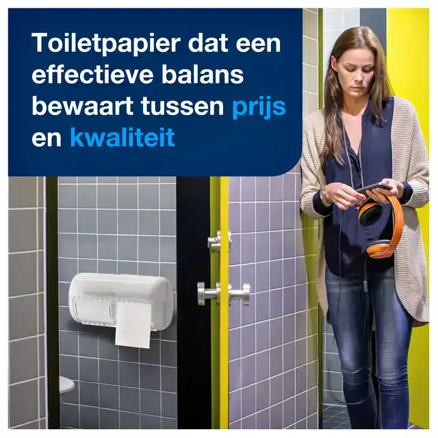 TOILETPAPIER TORK T4 ADVANCED 2LAAGS