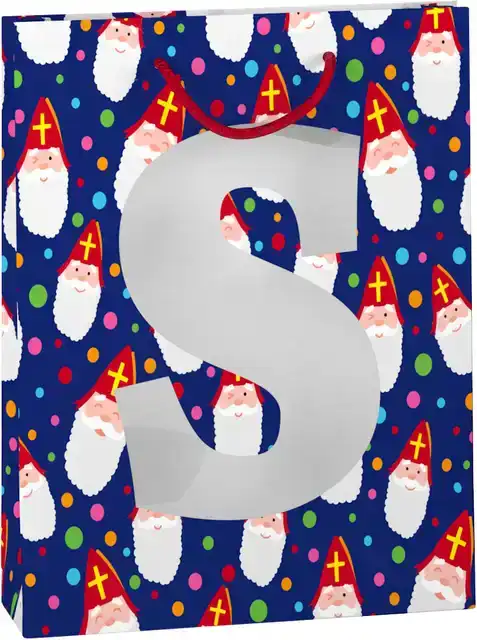 CADEAUTAS SINT MET VENSTER 50X175X229MM