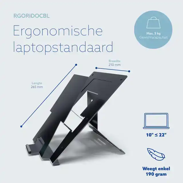 LAPTOPSTANDAARD R-GO RISER