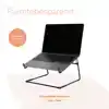 LAPTOPSTANDAARD R-GO OFFICE ZWART