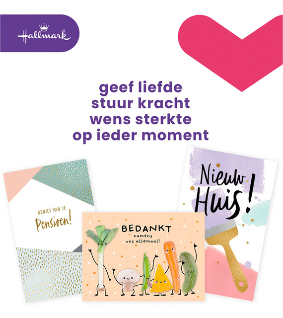 WENSKAART HALLMARK NAVULSET DIVERSEN 12