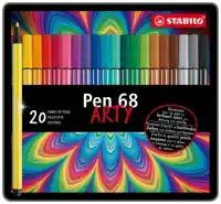 VILTSTIFT STABILO PEN 68/20 ARTY M ASS