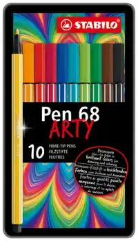 VILTSTIFT STABILO PEN 68/10 ARTY M ASS