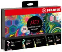 CREATIVE SET STABILO 77/6 ARTY COLORFUL