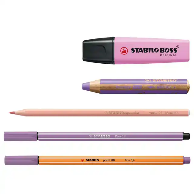 CREATIVE SET STABILO 77/6 ARTY COLORFUL
