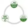 BRIEVENBAK LEITZ RECYCLE A4 ZWART
