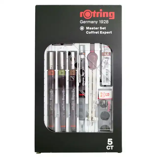 TEKENSET ROTRING ISOGRAPH MASTER