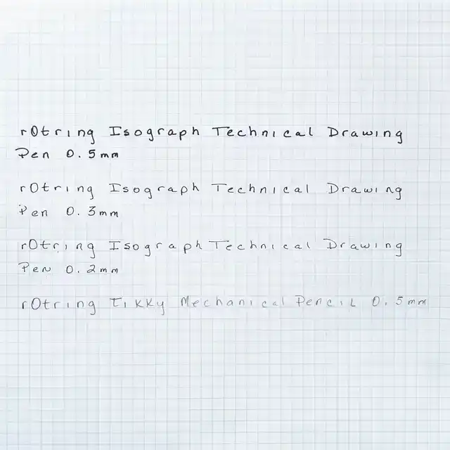 TEKENSET ROTRING ISOGRAPH COLLEGE