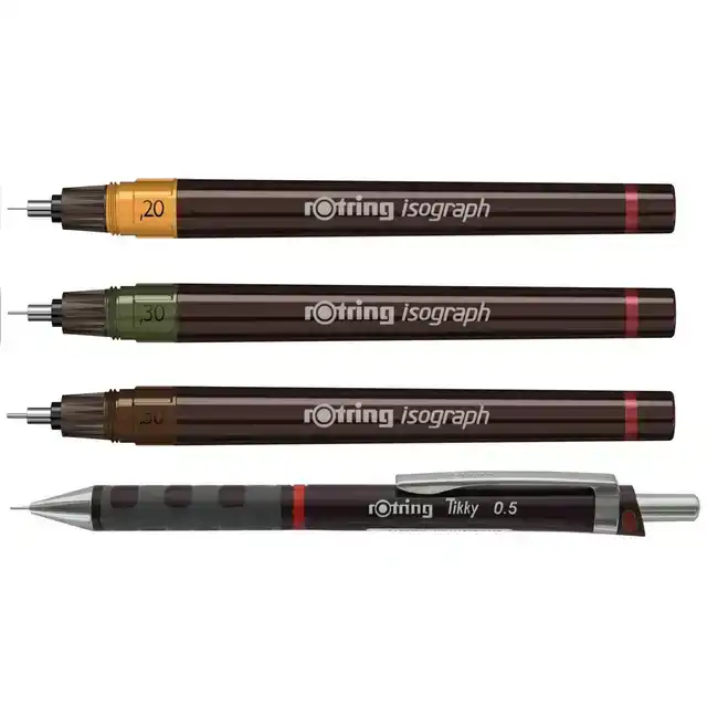 TEKENSET ROTRING ISOGRAPH JUNIOR