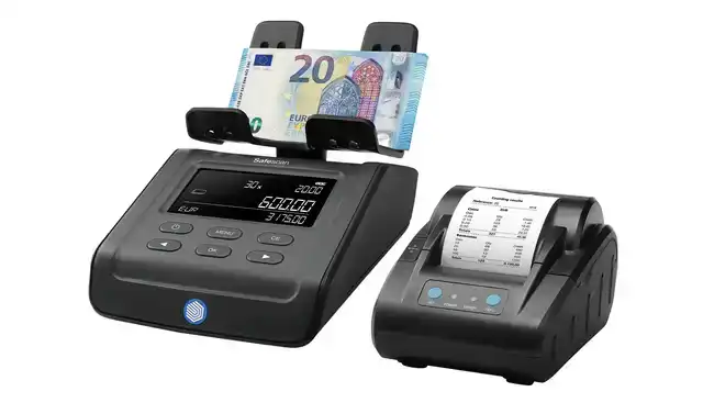 GELDTELWEEGSCHAAL SAFESCAN 6175 ZWART
