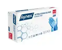 HANDSCHOEN HYNEX XL NITRIL 100ST BLAUW