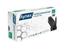 HANDSCHOEN HYNEX S NITRIL 100ST ZWART