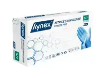 HANDSCHOEN HYNEX S NITRIL 100ST BLAUW