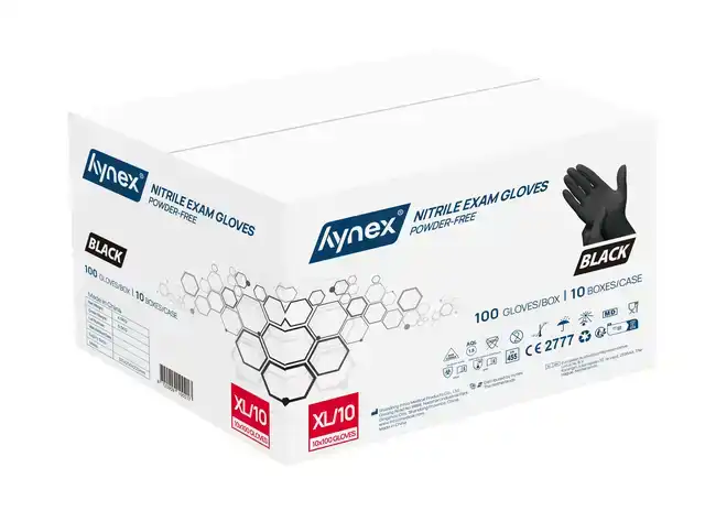 HANDSCHOEN HYNEX XL NITRIL 100ST ZWART