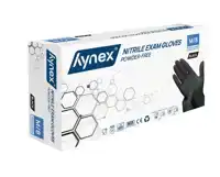 HANDSCHOEN HYNEX M NITRIL 100ST ZWART