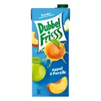 FRUITDRANK DUBBELFRISSS APPEL PERZIK